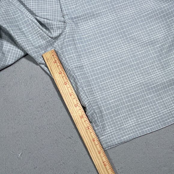 PGA Tour Men's Golf Shorts Active‎ Performance Stretch Plaid 36 Grey Inseam 10" - Picture 4 of 9